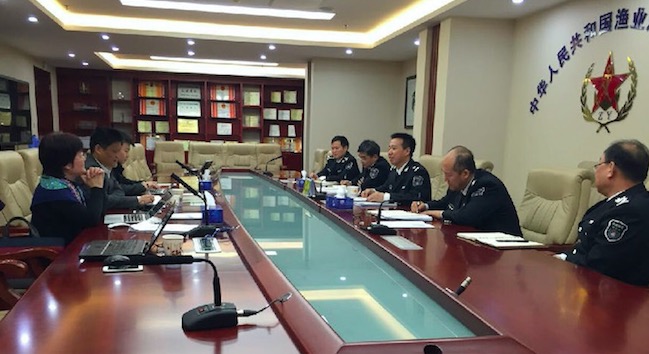 赢博互联董事长杨冰之、总经理郑爱军一行拜访国家渔业船舶检验局