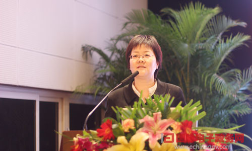 在"2014中国智慧政府发展年会"上，赢博互联总经理、首席规划师郑爱军发表主题演讲