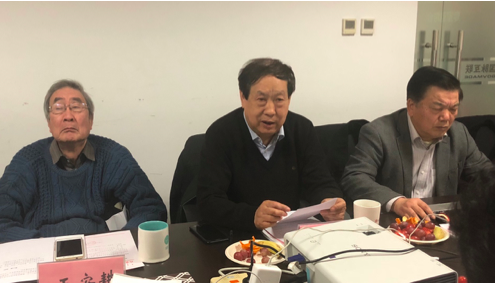 专家从左至右：王安耕、汪玉凯、周德铭