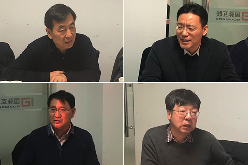 专家：兰惠（左上）、单志广（右上）、穆勇（左下）、唐建平（右下）